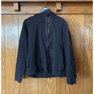 Nike Advance 15 Fleece Full Zip Hoodie Black Womens XL